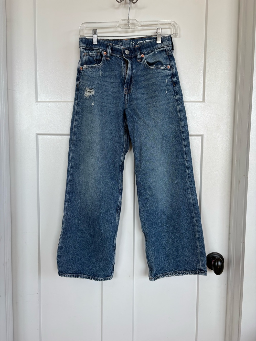Gap Kids Girls Low Stride Blue Jeans Size: 12